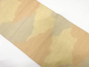 砂子綴れ　雲模様織り出し　全通袋帯